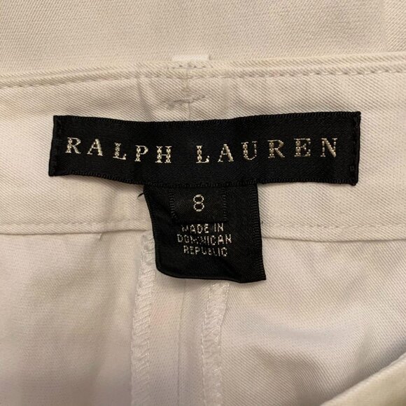 Ralph Lauren Black Label White Denim Pants 8 - Picture 5 of 8